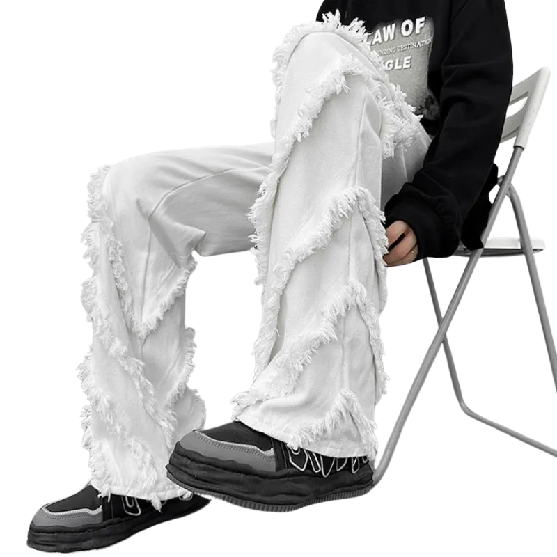 C&C FASHIONISTA FRINGED FINESSE PANTOLON