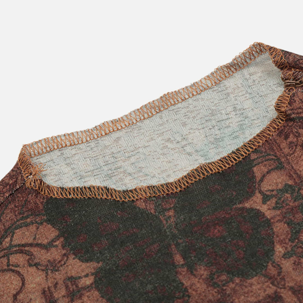 C&C LUMINOUS LACE CROP