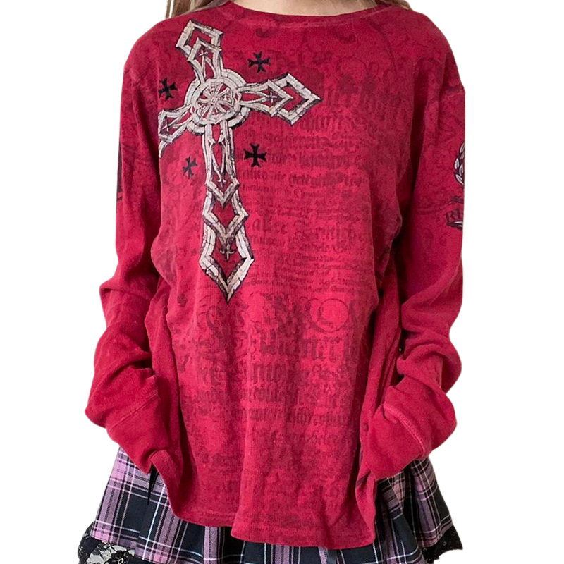 C&C RAVEN'S MAJESTY SWEATER KAZAK