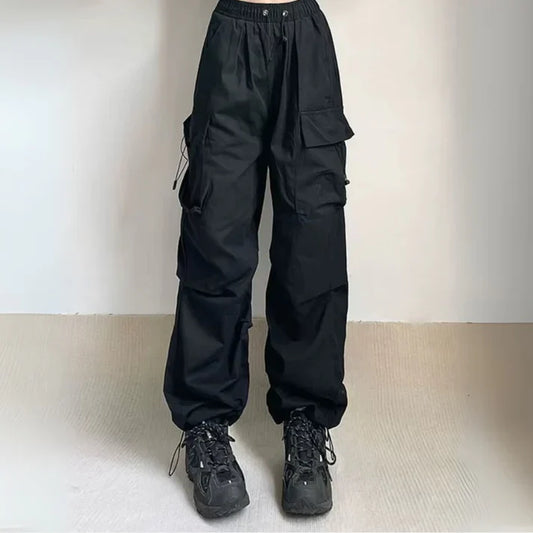 C&C Y2K PARAŞÜT KADIN KARGO PANTOLON