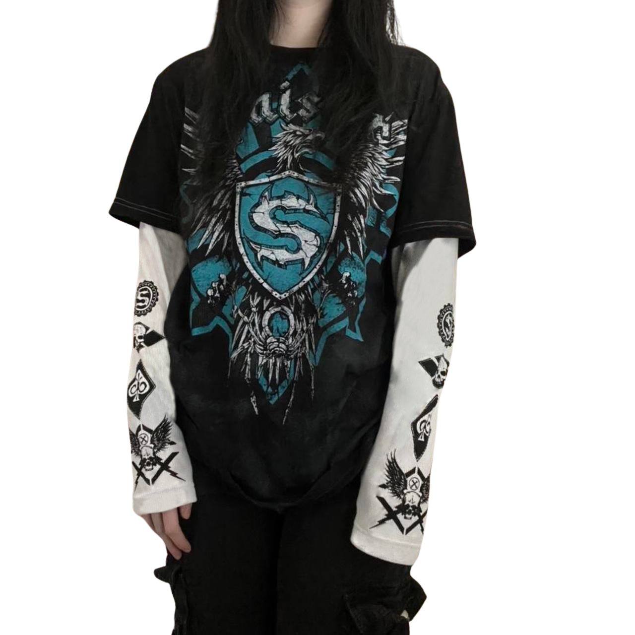 C&C RAVEN'S MAJESTY SWEATER KAZAK