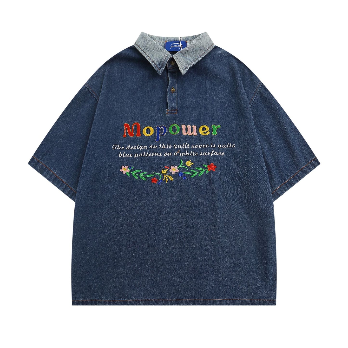 C&C FLORAFIT PETAL PATCH T-SHIRT