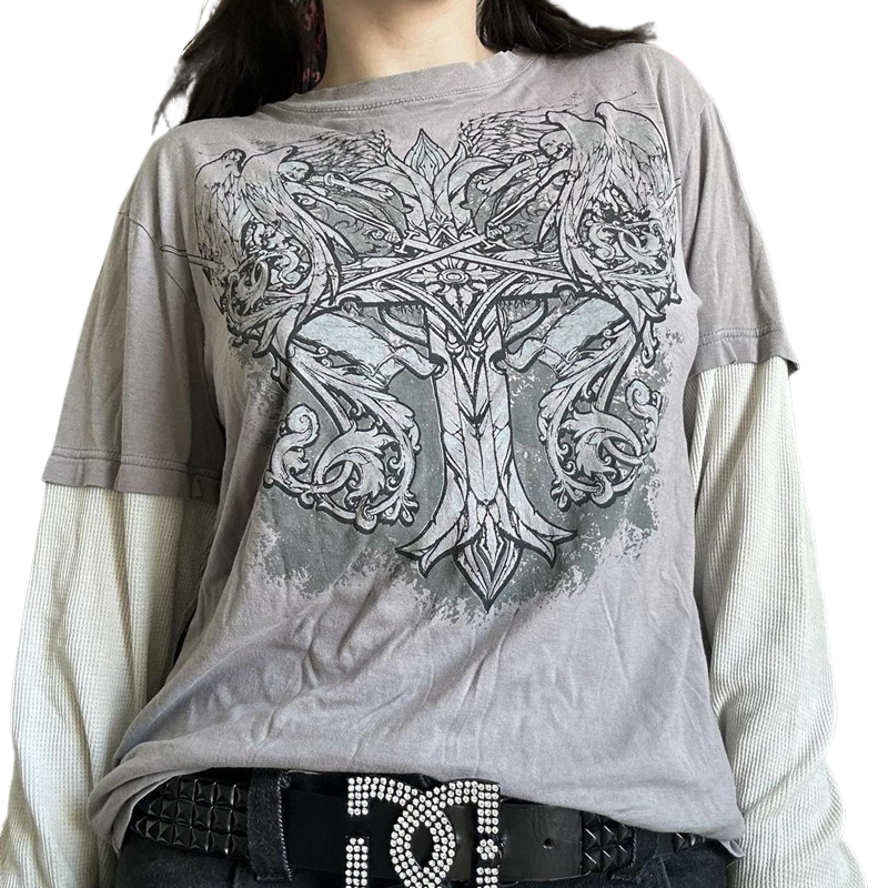 C&C RAVEN'S MAJESTY SWEATER KAZAK