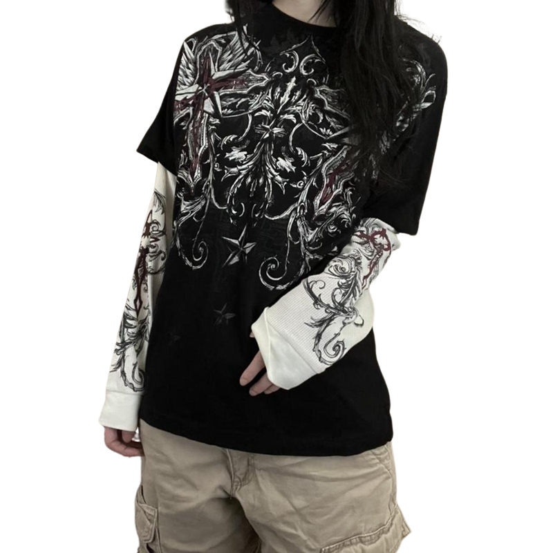 C&C RAVEN'S MAJESTY SWEATER KAZAK