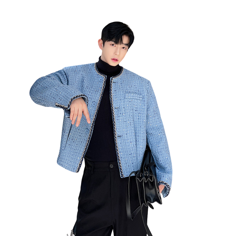 C&C FROSTY FASHION BLAZER JACKET