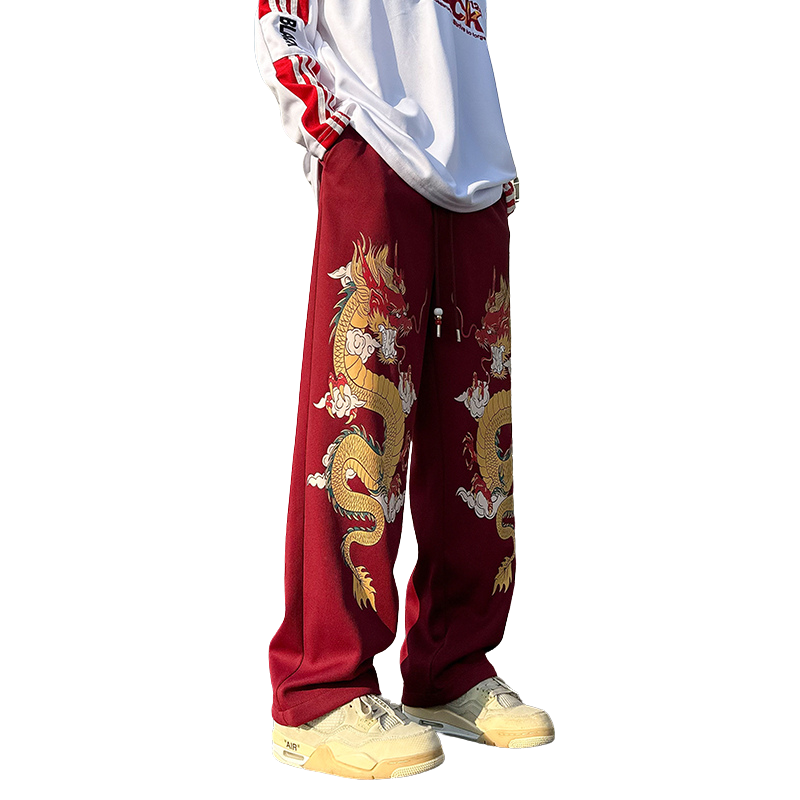 C&C DRAGON WEAVE SUIT PANTOLON