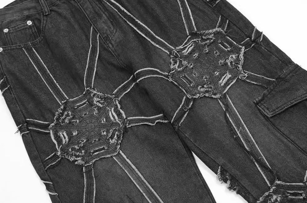 C&C SPIDER WEB KARGO PANTOLON