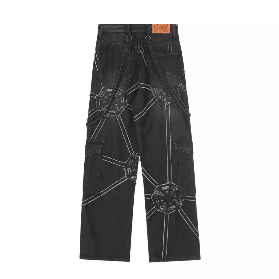 C&C SPIDER WEB KARGO PANTOLON