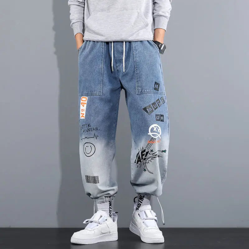 C&C GRAFFİTİ DENİM PANTOLON