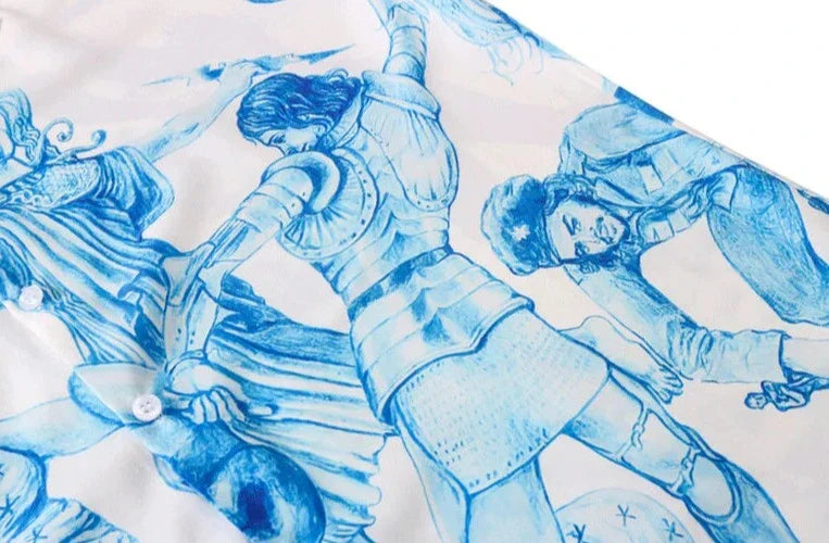 C&C BATTLE BORN UNISEX GÖMLEK & ŞORT SETİ