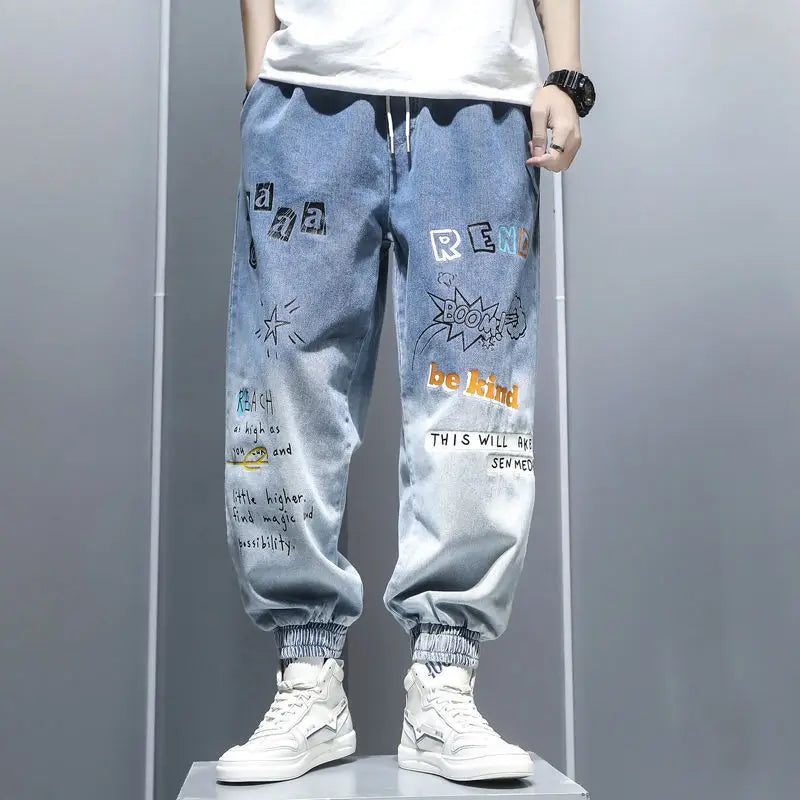 C&C GRAFFİTİ DENİM PANTOLON