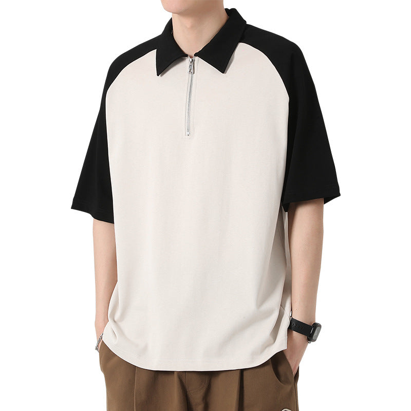 C&C COLORBLOCK SLEEVE T-SHIRT