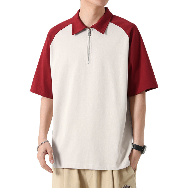 C&C COLORBLOCK SLEEVE T-SHIRT