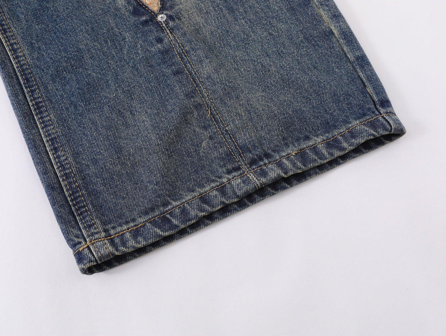 C&C GARDEN PATCHWORK LOOSE PANTOLON