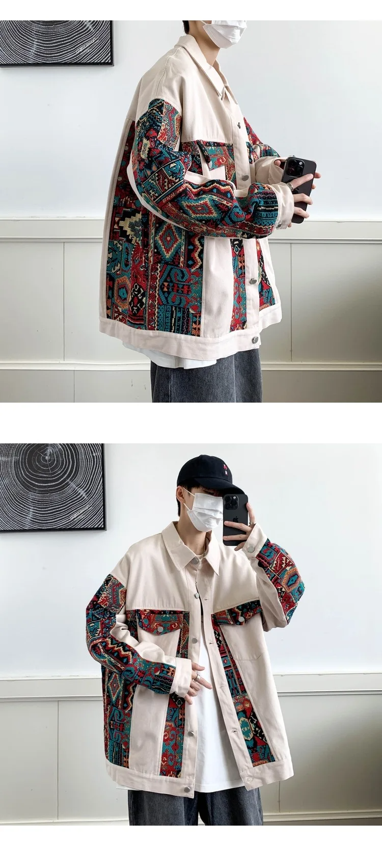 C&C GINZA THRIVE LINEN JACKET