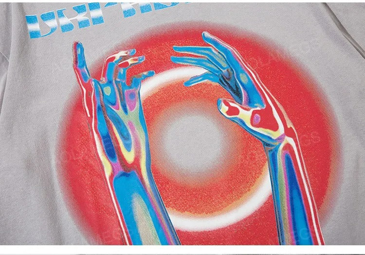 C&C TWIST HAND TSHIRT