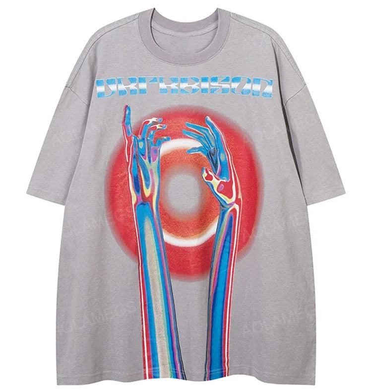 C&C TWIST HAND TSHIRT