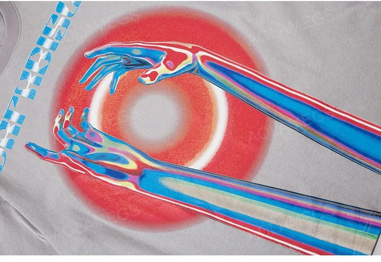 C&C TWIST HAND TSHIRT