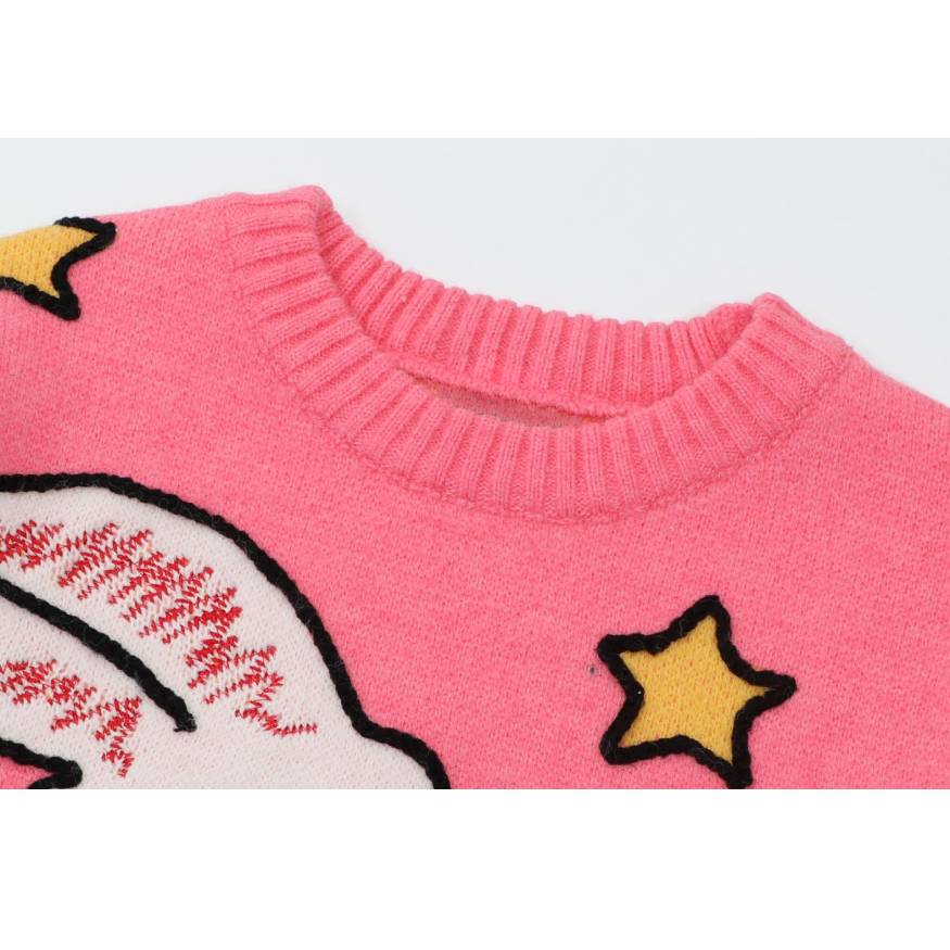 C&C PINK STAR RABBIT KAZAK