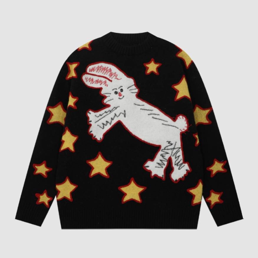C&C PINK STAR RABBIT KAZAK