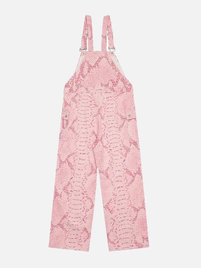 C&C PINK SNAKE PATTERN KADIN TULUM