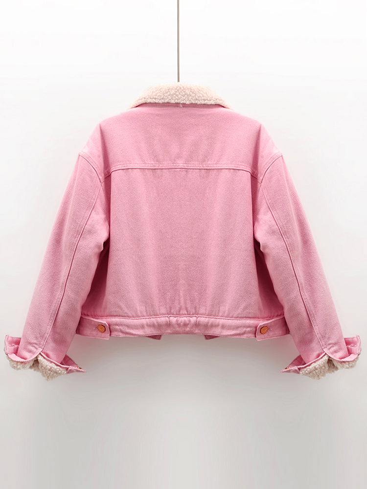 C&C PINK COAT KADIN CEKET