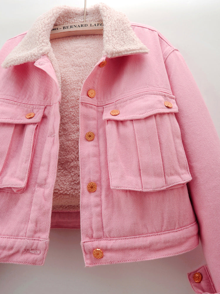 C&C PINK COAT KADIN CEKET