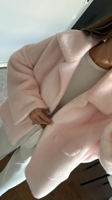 C&C Yumuşak Doku Plush Ceket