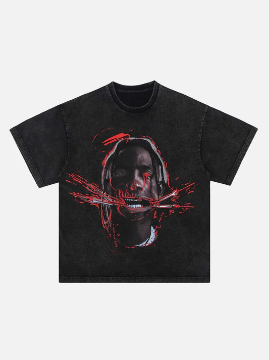 C&C HIP-HOP SHORT-SLEEVED T-SHIRT