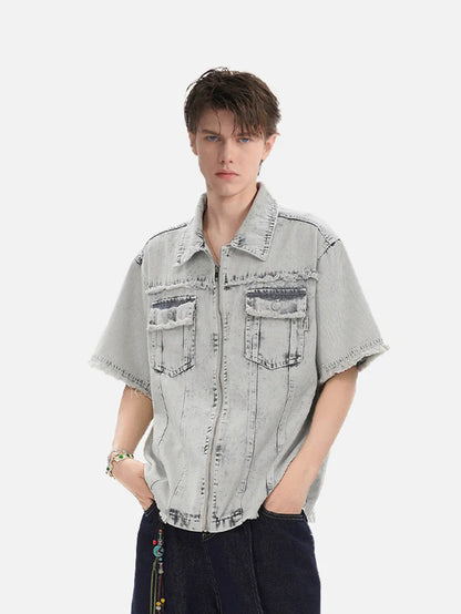 C&C RUGGED EDGE DENIM SHIRT