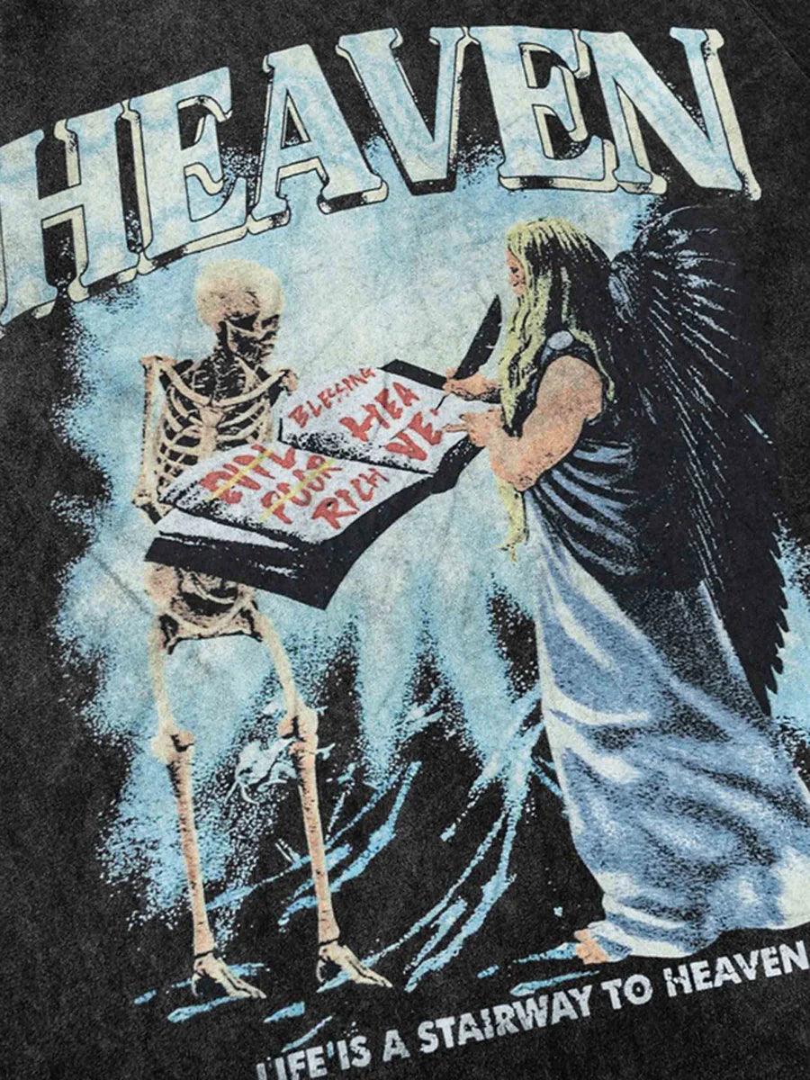 C&C VINTAGE SKULL PARADISE T-SHIRT