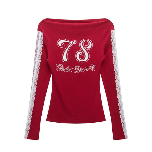 C&C LACE EDGE T-SHIRT