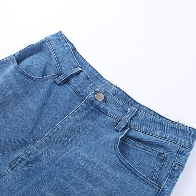C&C FASHION Y2K PATCHWORK JEANS
