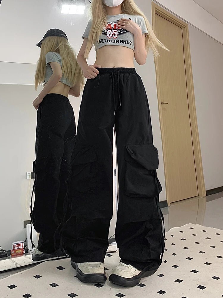 C&C PINK STREETWEAR CARGO PANTOLON