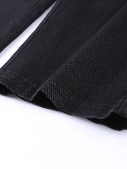 C&C FASHION Y2K PATCHWORK JEANS