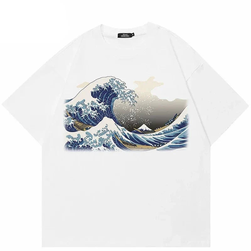 C&C IVORY TSUNAMI T-SHIRT