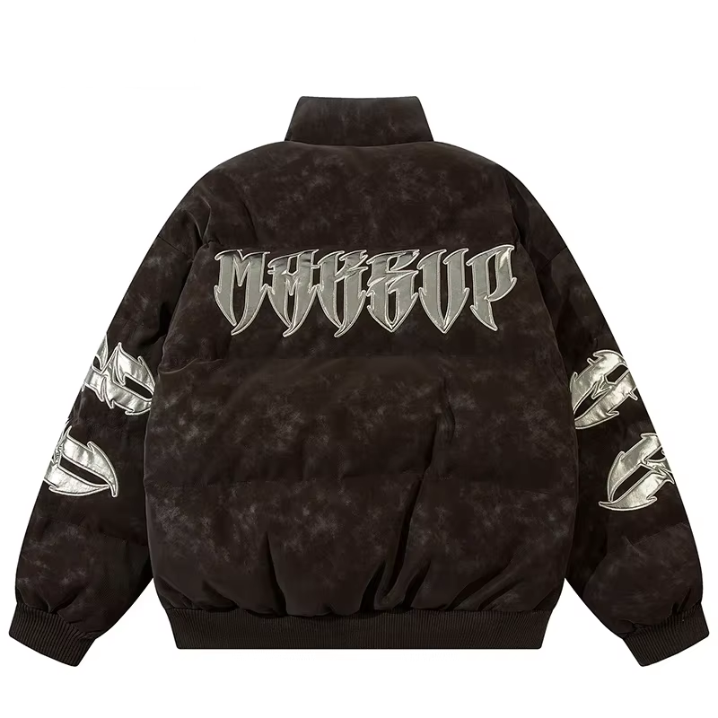 C&C TWISTED VINES PUFFER JACKET