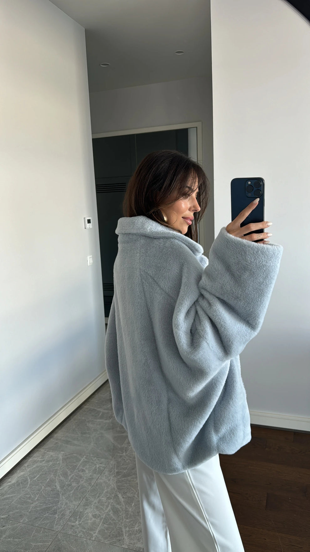 C&C Yumuşak Doku Plush Ceket