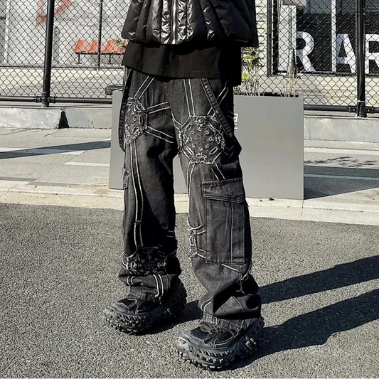 C&C SPIDER WEB KARGO PANTOLON